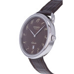 Montre d'occasion HERMES Arceau TGM homme automatique bracelet cuir cresus - vue D2
