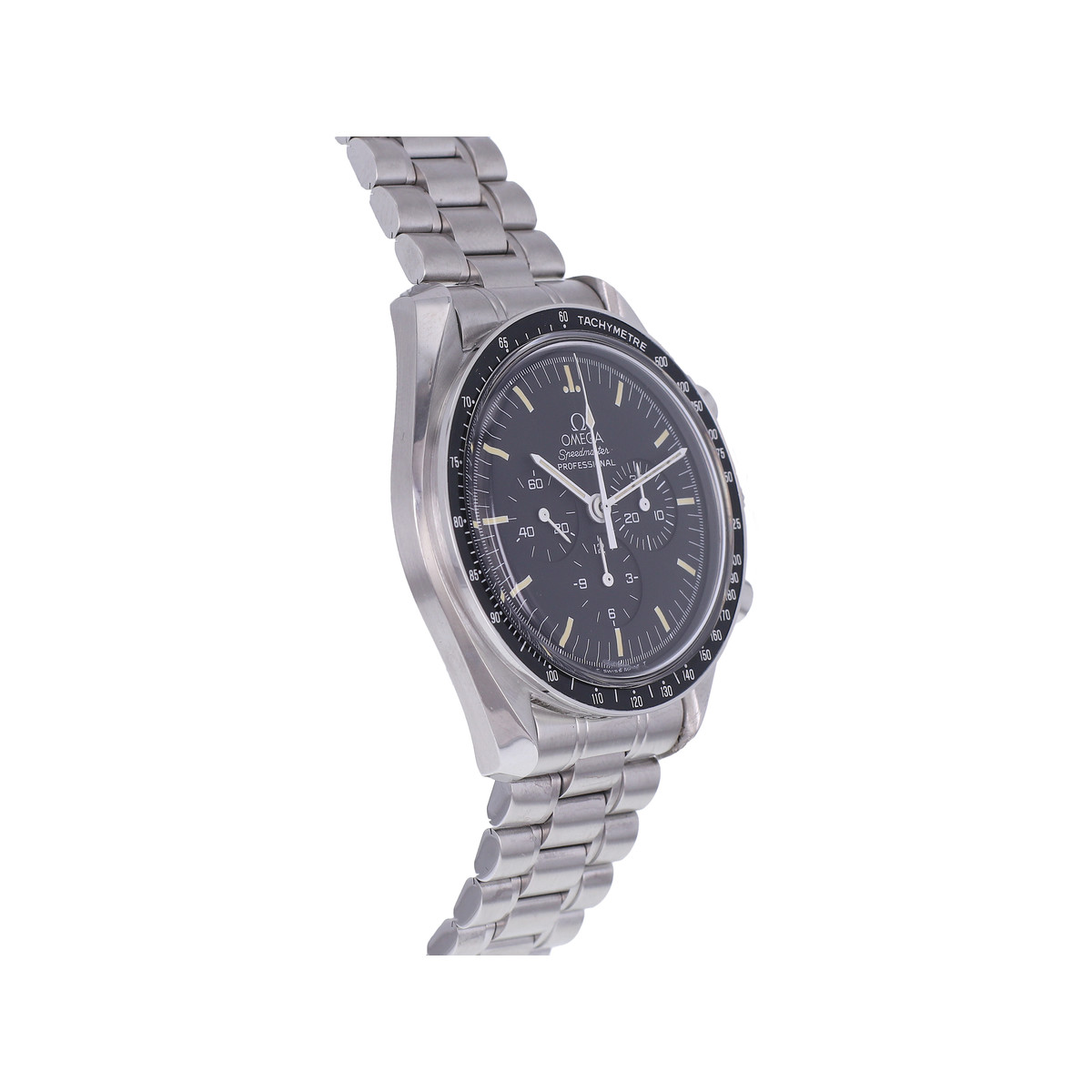 Montre d'occasion OMEGA Speedmaster Moonwatch homme mécanique bracelet acier - vue 2