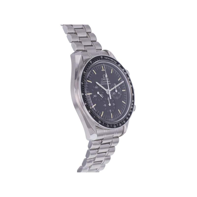 Montre d'occasion OMEGA Speedmaster Moonwatch homme mécanique bracelet acier - vue 2