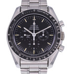 Montre d'occasion OMEGA Speedmaster Moonwatch homme mécanique bracelet acier - vue D1