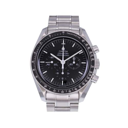 Montre d'occasion OMEGA Speedmaster Moonwatch homme mécanique bracelet acier