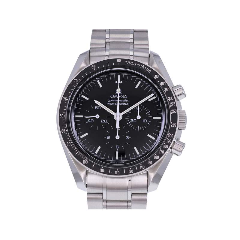 Montre d'occasion OMEGA Speedmaster Moonwatch homme mécanique bracelet acier - vue 1