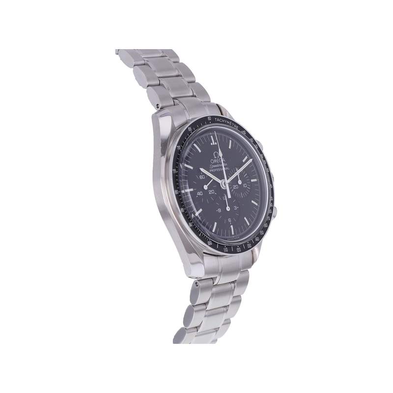 Montre d'occasion OMEGA Speedmaster Moonwatch homme mécanique bracelet acier - vue 2