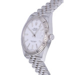 Montre d'occasion ROLEX DateJust 41 homme mouvement automatique certifié (cosc) bracelet acier - vue D2