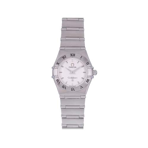 Montre d'occasion OMEGA Constellation femme quartz bracelet acier