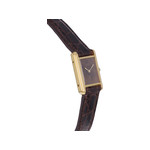 Montre d'occasion CARTIER Tank Must Vermeil femme mécanique bracelet cuir cresus - vue 2