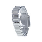 Montre d'occasion CARTIER Tank Française 20mm femme quartz bracelet acier - vue D4