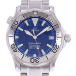 Montre d'occasion OMEGA Seamaster 300 Medium homme mouvement automatique certifié (cosc) bracelet acier - vue D1