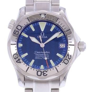 Montre d'occasion OMEGA Seamaster 300 Medium homme mouvement automatique certifié (cosc) bracelet acier