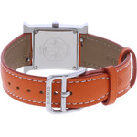 Montre d'occasion HERMES Heure H femme quartz bracelet cuir cresus - vue 3