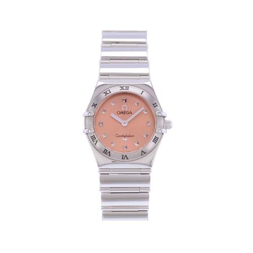 Montre d'occasion OMEGA Constellation femme quartz bracelet acier
