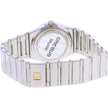 Montre d'occasion OMEGA Constellation femme quartz bracelet acier