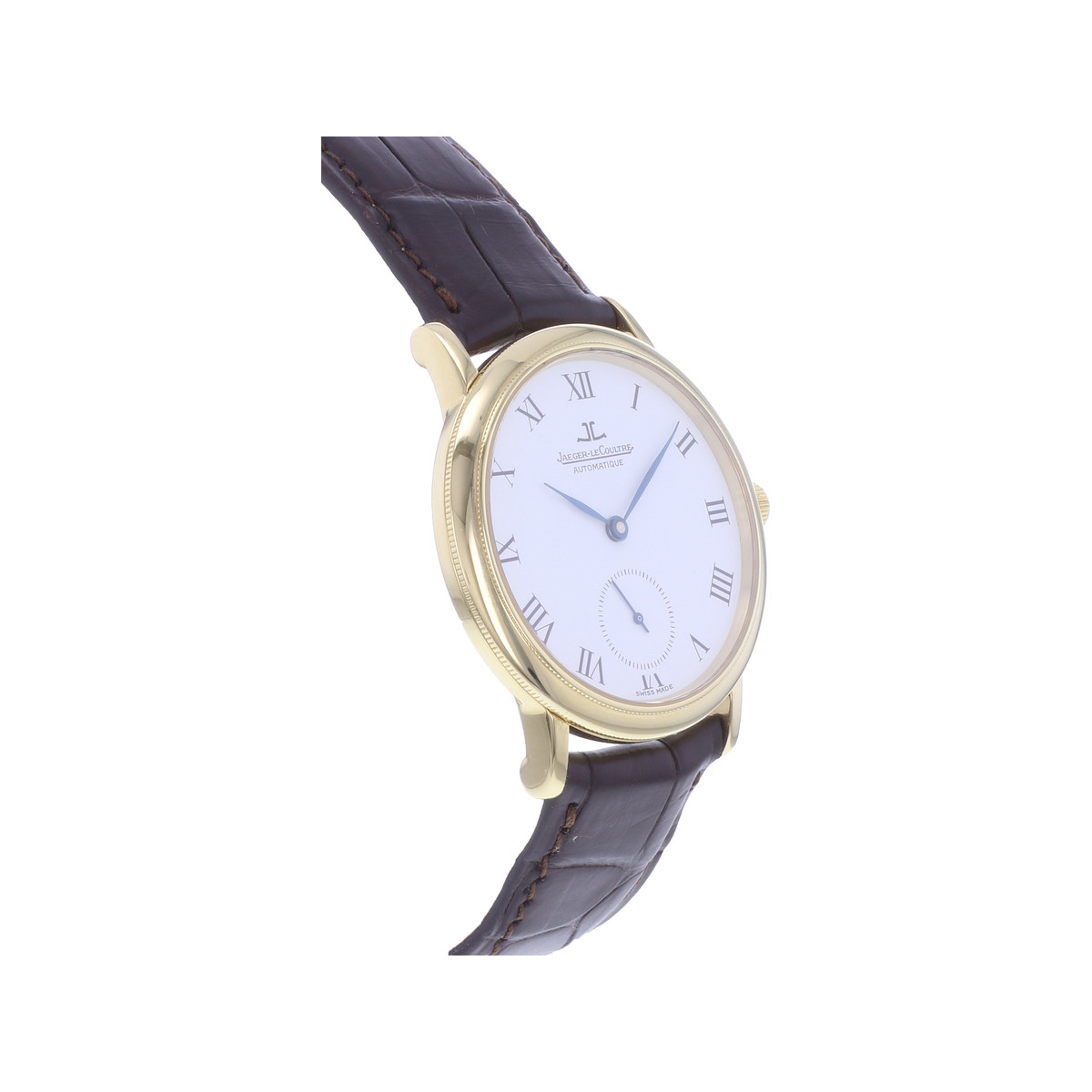 Montre d'occasion JAEGER LECOULTRE Gentilhomme homme automatique bracelet cuir cresus - vue 2