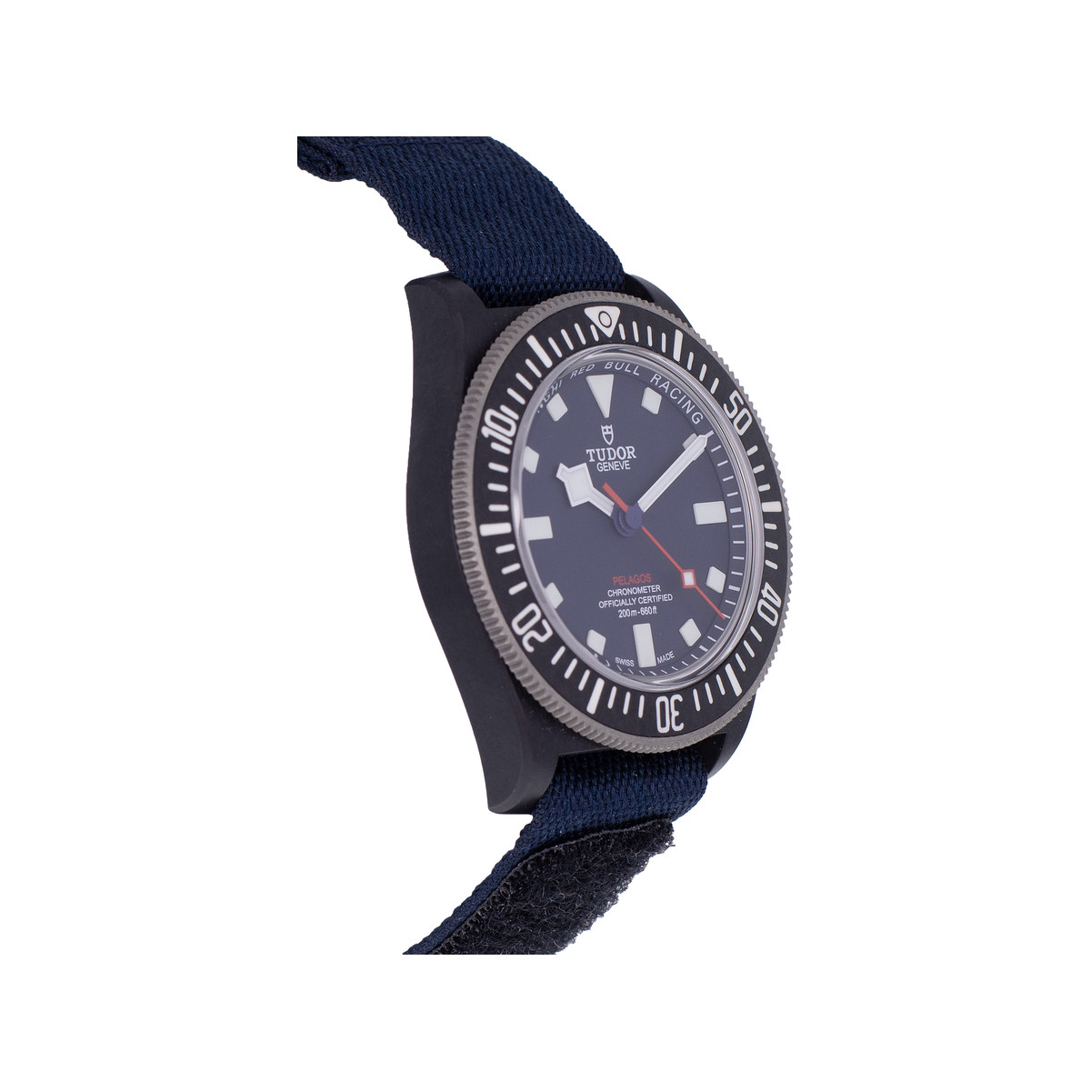 Montre d'occasion TUDOR Pelagos FXD Alinghi Red Bull Racing Edition homme mouvement automatique certifié (cosc) bracelet nato - vue 2