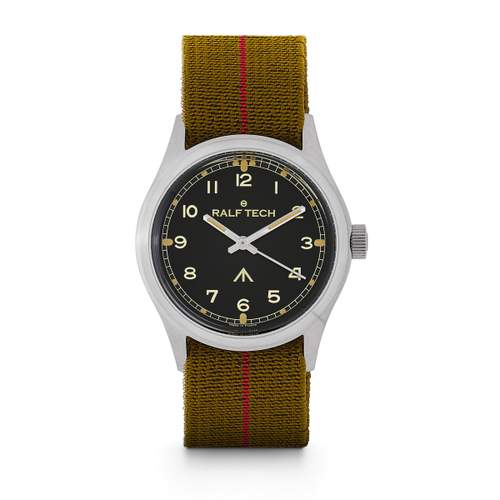 Tweedehands RALF TECH Académie Vétéran herenhorloge, automatisch, met textielband