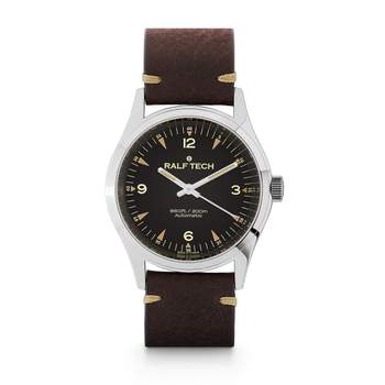 Tweedehands RALF TECH Académie Roadking herenhorloge, automatisch, met originele leren band