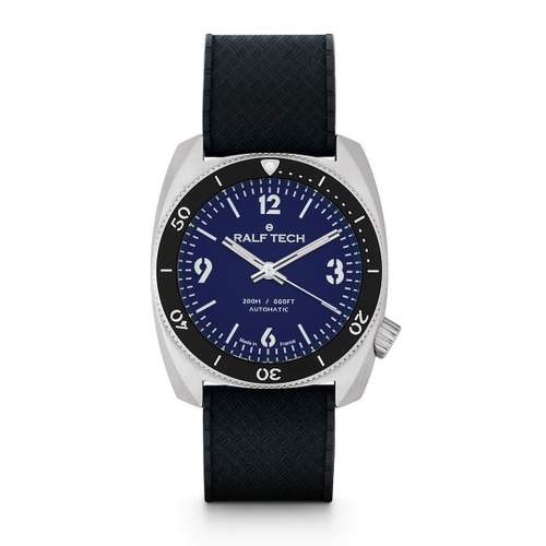 Montre d'occasion RALF TECH WRB Ocean homme automatique bracelet caoutchouc