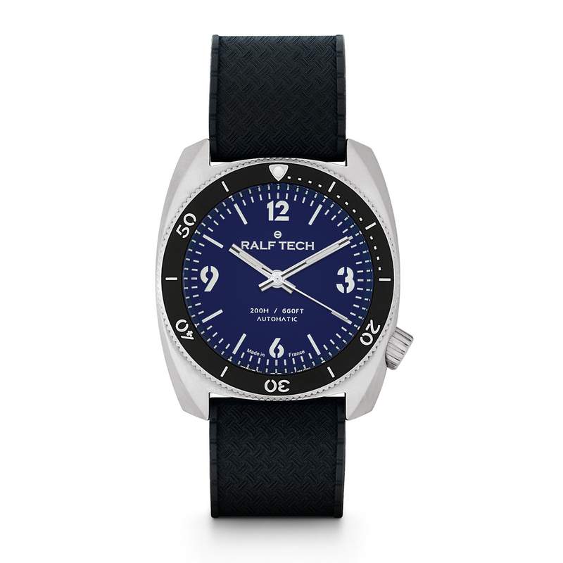 Montre d'occasion RALF TECH WRB Ocean homme automatique bracelet caoutchouc - vue 1