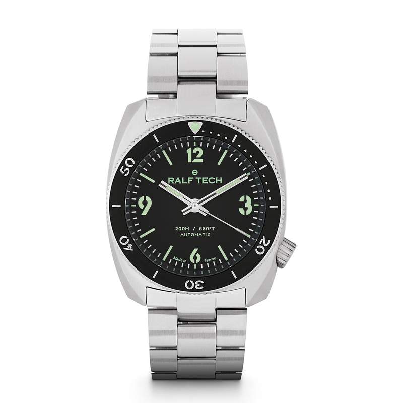 Montre d'occasion RALF TECH WRB Origine Métal homme automatique bracelet acier - vue 1