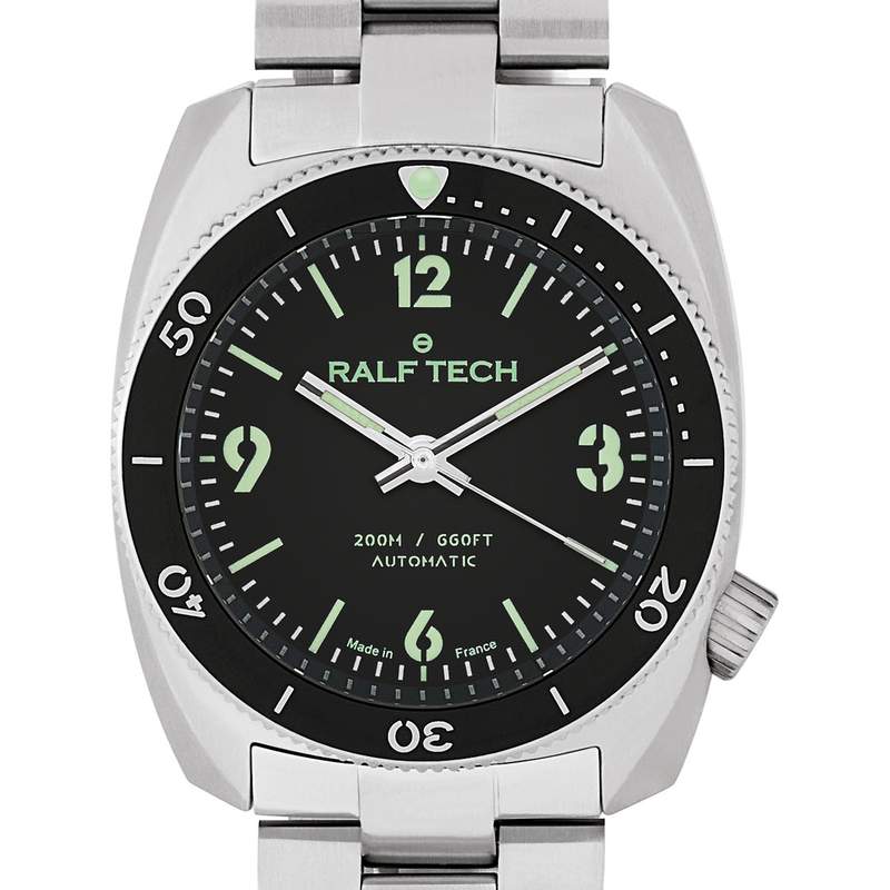 Montre d'occasion RALF TECH WRB Origine Métal homme automatique bracelet acier - vue D1