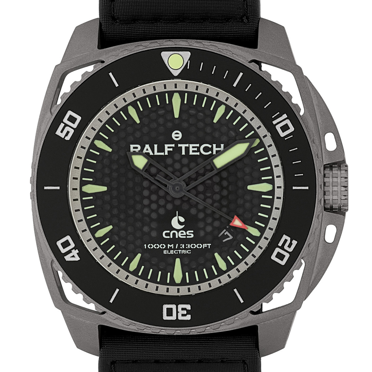 Montre d'occasion RALF TECH WRX Electric Space Millenium x CNES homme autres bracelet textile - vue D1
