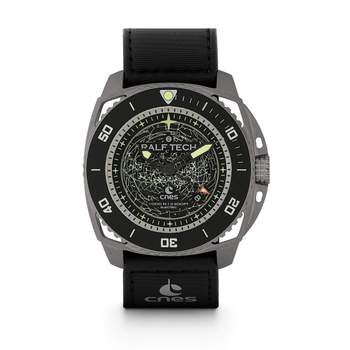 Tweedehands RALF TECH WRX Electric Galaxy Millenium herenhorloge met quartz-uurwerk en textielband
