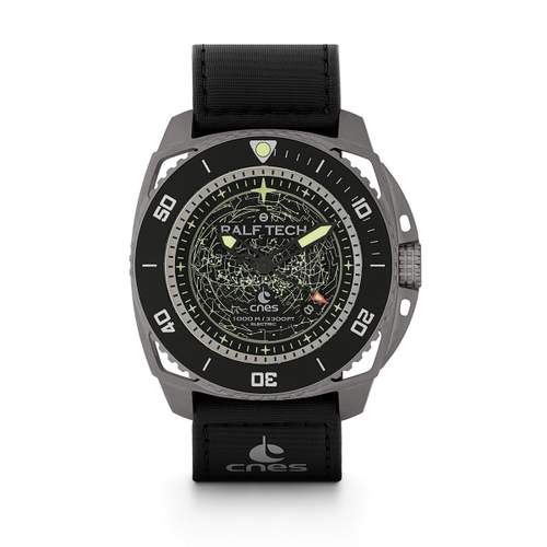 Montre d'occasion RALF TECH WRX Electric Galaxy Millenium homme quartz bracelet textile