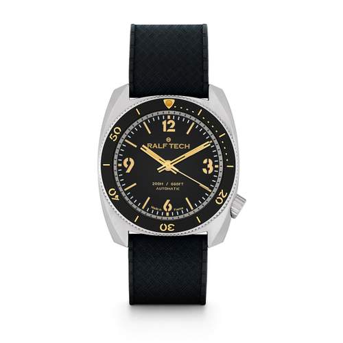 Pre-owned RALF TECH WRB First Edition Men's Automatic Watch with Steel Bracelet