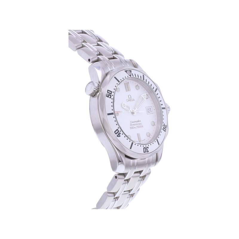 Montre d'occasion OMEGA Seamaster 300 Medium homme quartz bracelet acier - vue 2
