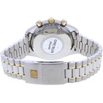 Montre d'occasion OMEGA Speedmaster Date homme automatique bracelet or jaune 750/000 et acier - vue 3
