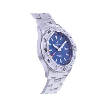 Montre d'occasion BREITLING Avenger Gmt homme mouvement automatique certifié (cosc) bracelet acier