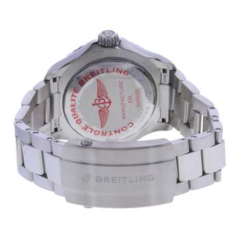 Montre d'occasion BREITLING SuperOcean Super Diver 46 homme mouvement automatique certifié (cosc) bracelet titane
