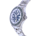 Montre d'occasion BREITLING SuperOcean Super Diver 46 homme mouvement automatique certifié (cosc) bracelet titane - vue D2