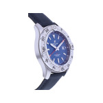 Montre d'occasion BREITLING Avenger Gmt homme mouvement automatique certifié (cosc) bracelet cuir d'origine - vue 2