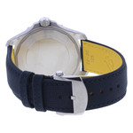 Montre d'occasion BREITLING Avenger Gmt homme mouvement automatique certifié (cosc) bracelet cuir d'origine - vue 3