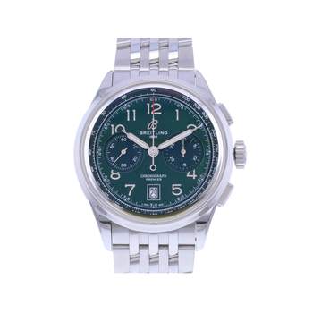 Montre d'occasion BREITLING Premier B01 Chronograph 42 homme mouvement automatique certifié (cosc) bracelet acier