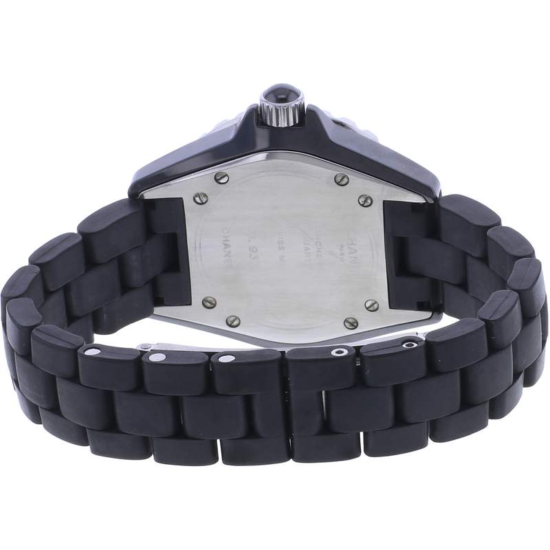 Montre d'occasion CHANEL J12 33 mm femme quartz bracelet caoutchouc - vue 3