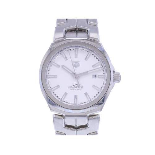Montre d'occasion TAG HEUER Link Calibre 5 homme automatique bracelet acier
