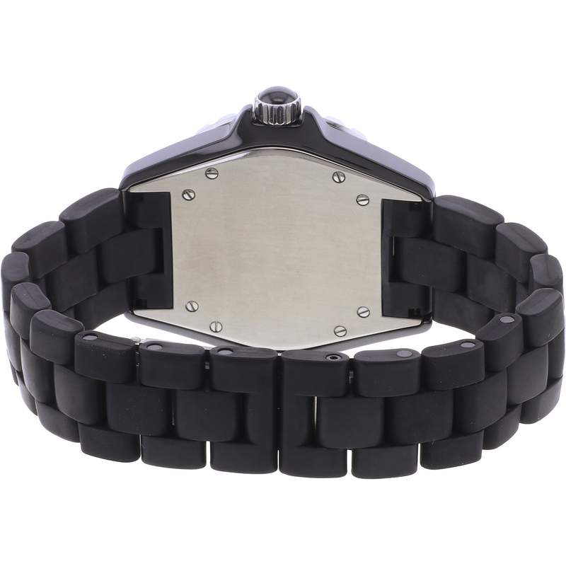 Montre d'occasion CHANEL J12 38 mm femme automatique bracelet caoutchouc - vue 3