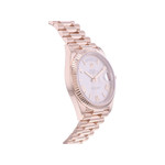 Montre d'occasion ROLEX Day-Date II homme mouvement automatique certifié (cosc) bracelet or rose 750/000 - vue 2