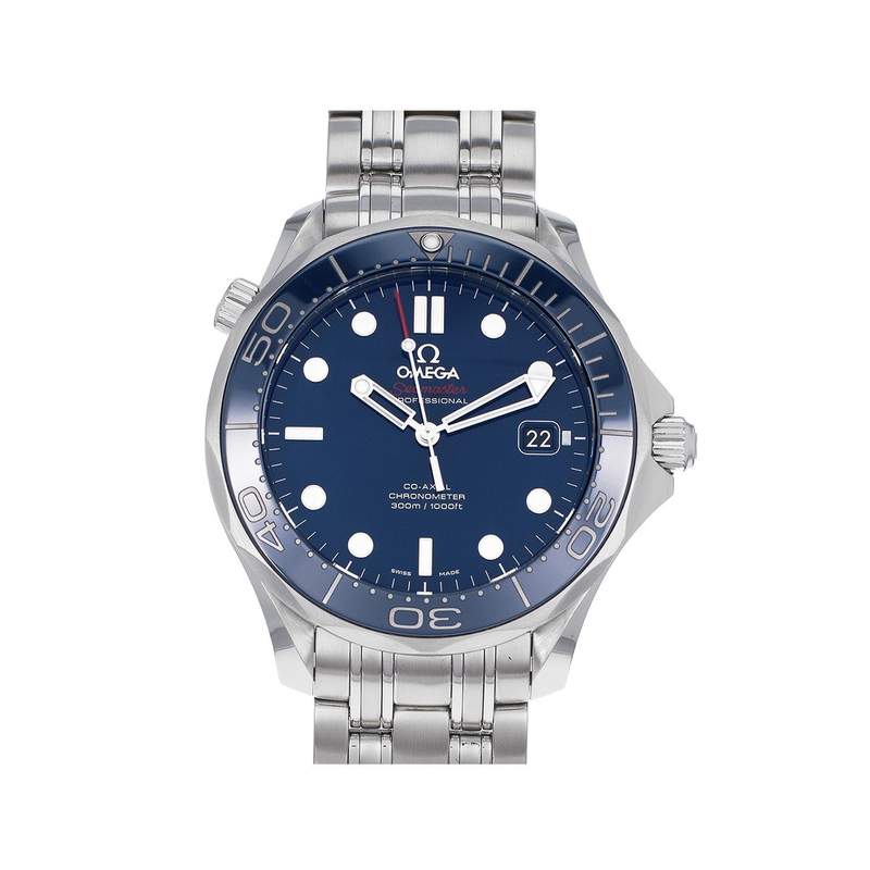 Montre d'occasion OMEGA Seamaster 300 Diver Date Automatique homme automatique bracelet acier - vue 1