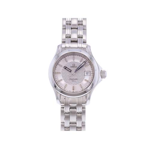 Montre d'occasion OMEGA Seamaster 120 27mm femme quartz bracelet acier