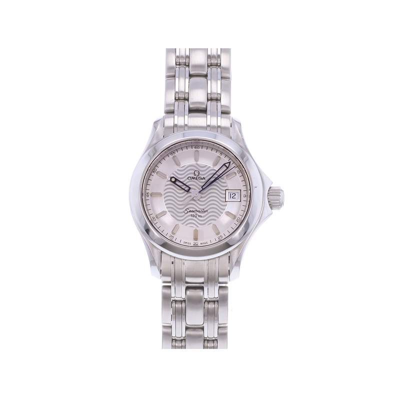 Montre d'occasion OMEGA Seamaster 120 27mm femme quartz bracelet acier - vue 1