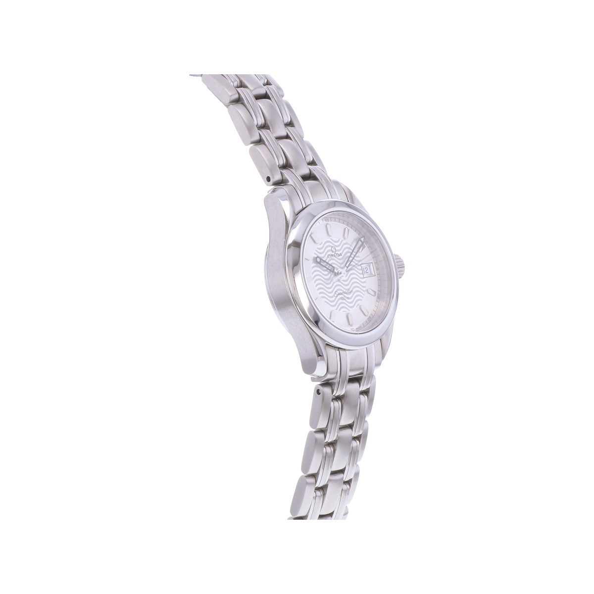 Montre d'occasion OMEGA Seamaster 120 27mm femme quartz bracelet acier - vue 2