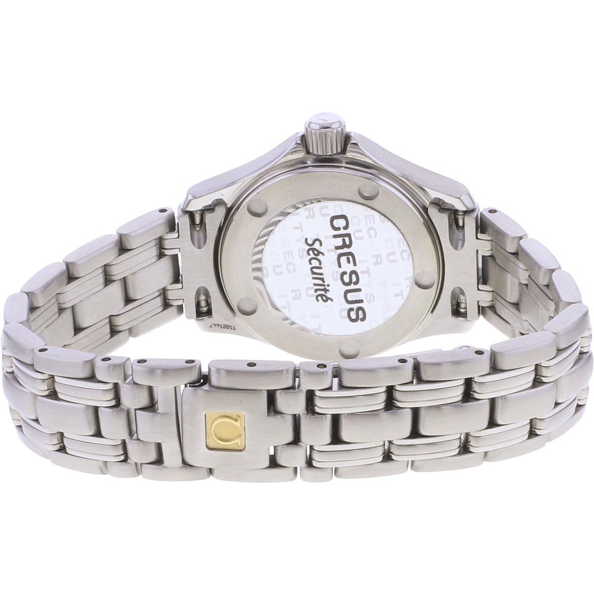 Montre d'occasion OMEGA Seamaster 120 27mm femme quartz bracelet acier - vue 3
