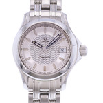 Montre d'occasion OMEGA Seamaster 120 27mm femme quartz bracelet acier - vue D1