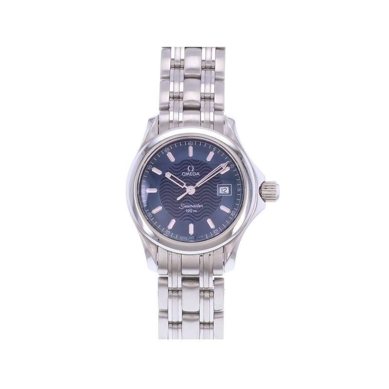 Montre d'occasion OMEGA Seamaster 120 29mm femme quartz bracelet acier - vue 1