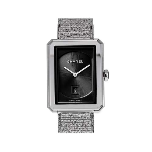 Montre d'occasion CHANEL Boy-Friend Moyen Modèle femme quartz bracelet acier