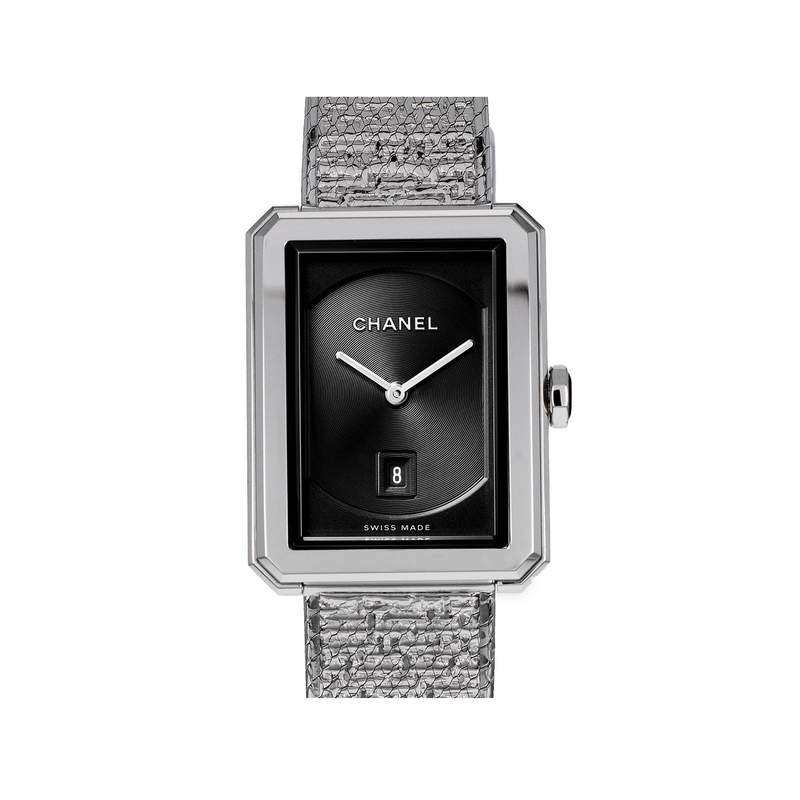 Montre d'occasion CHANEL Boy-Friend Moyen Modèle femme quartz bracelet acier - vue 1
