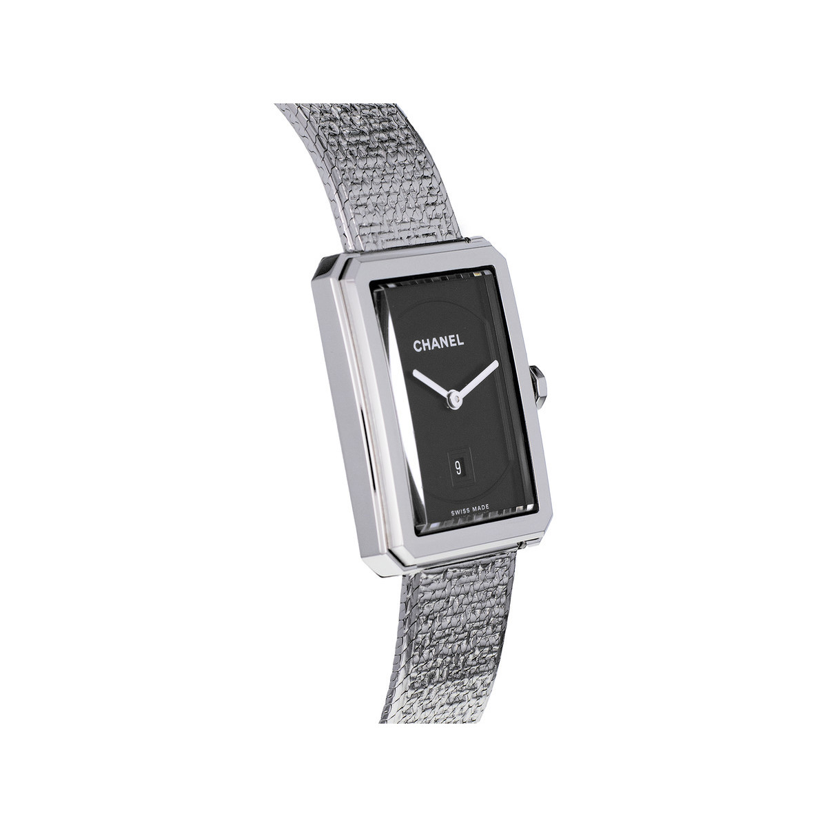 Montre d'occasion CHANEL Boy-Friend Moyen Modèle femme quartz bracelet acier - vue 2